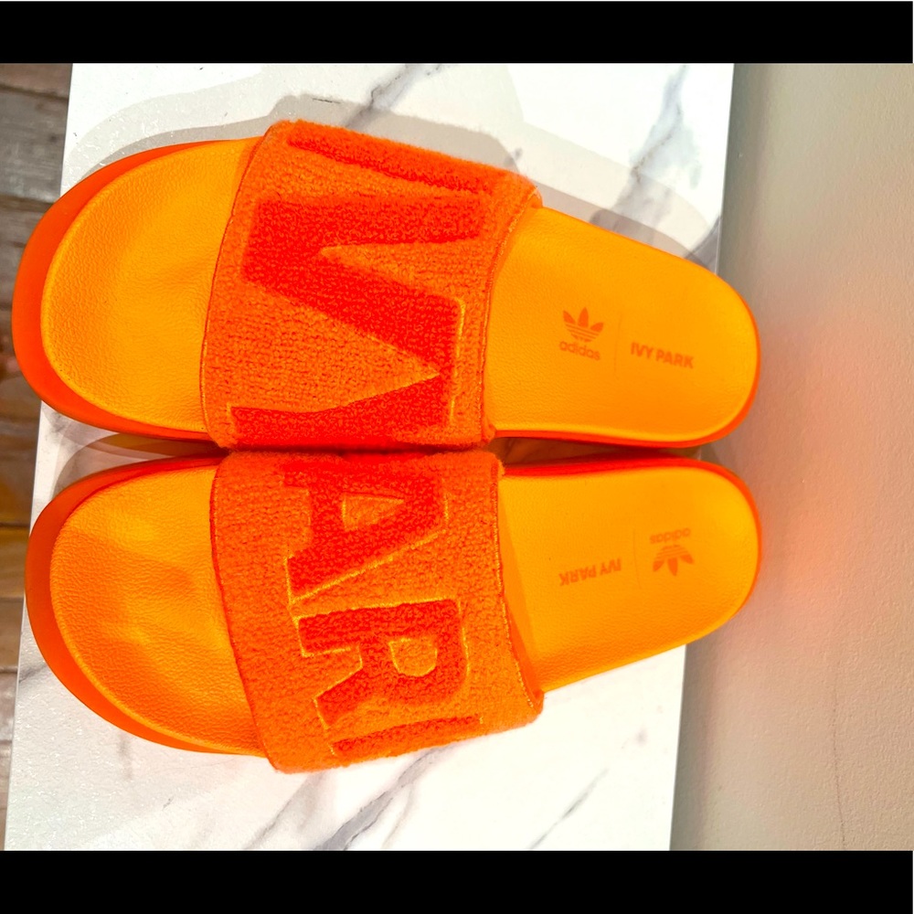 Ivy Park X Adidas Flex Park Platform Slides - image 5